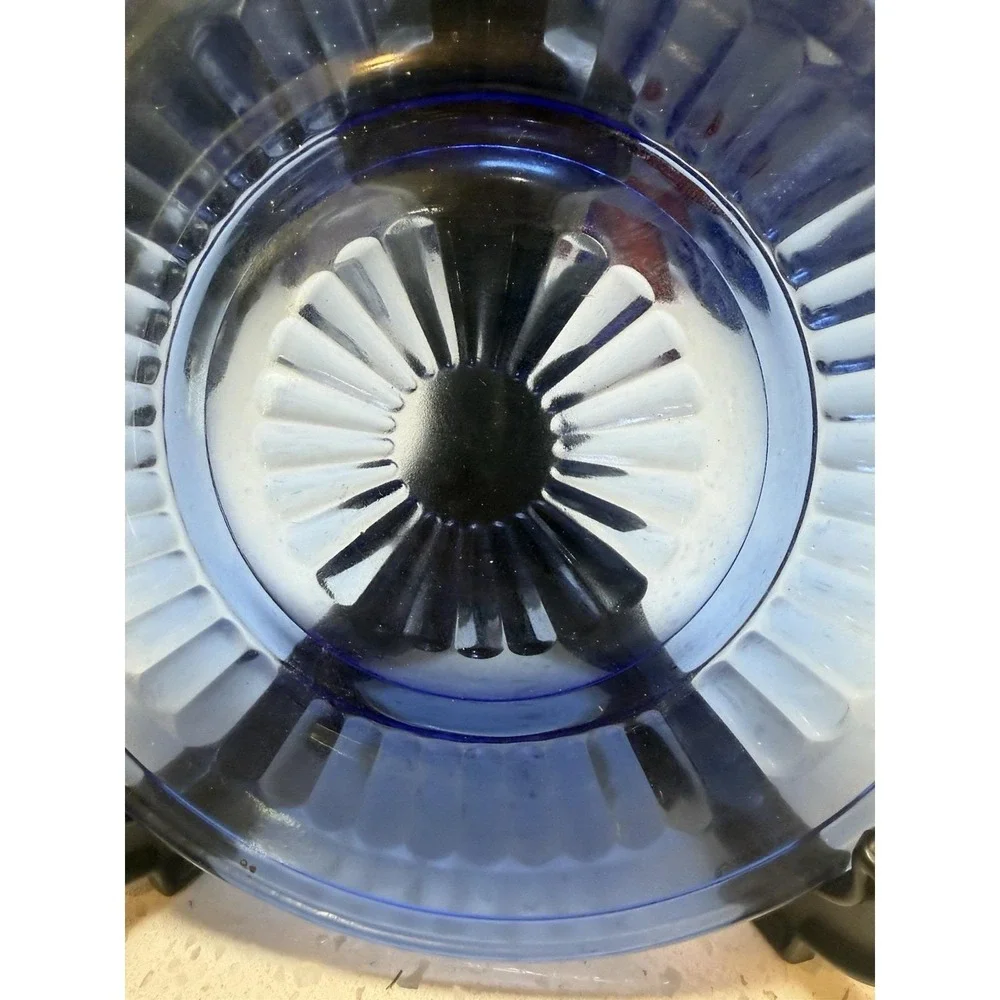 Hazel Atlas Aurora Cobalt Blue 6 1/2